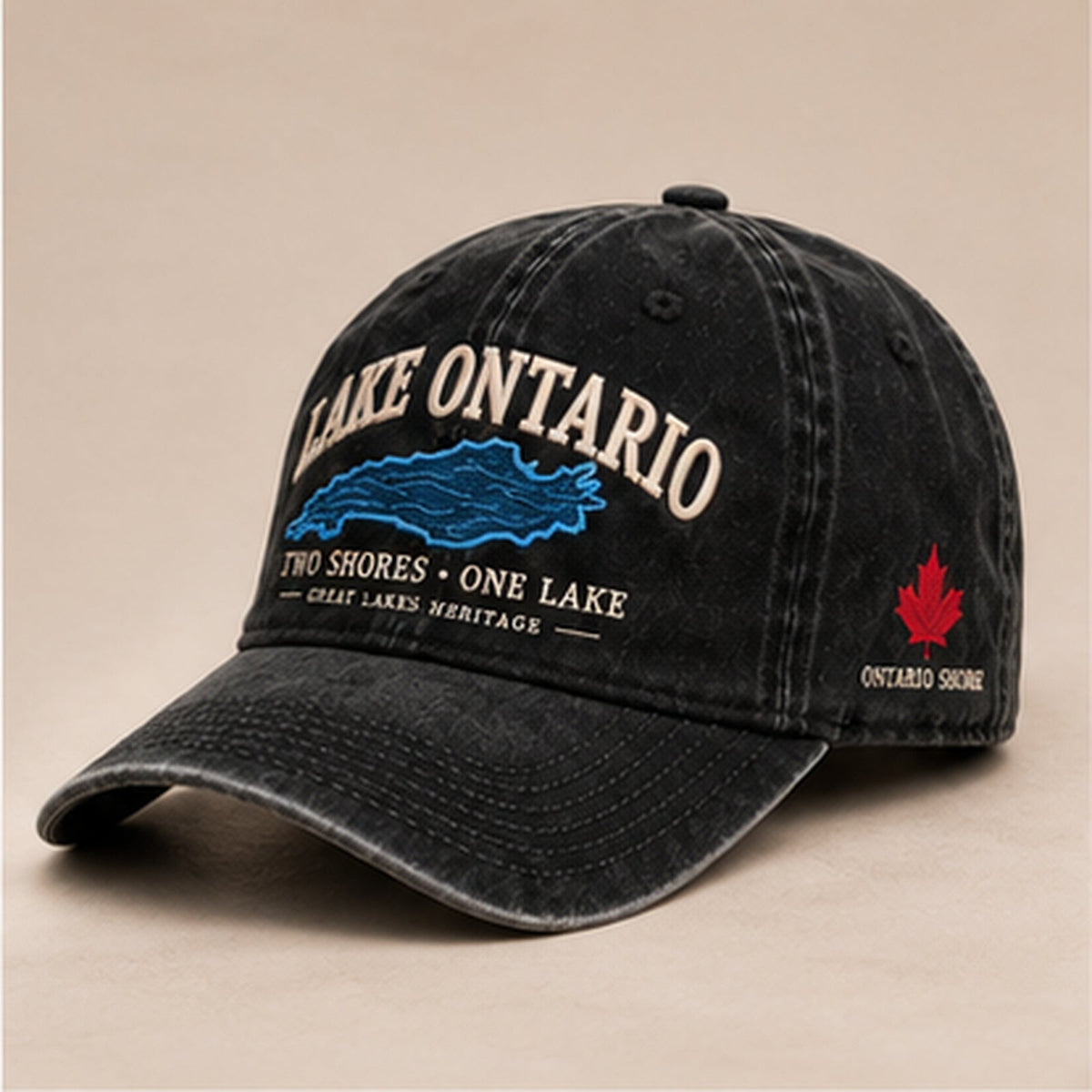 💙Lake Ontario Heritage Cap – Two Shores, One Lake