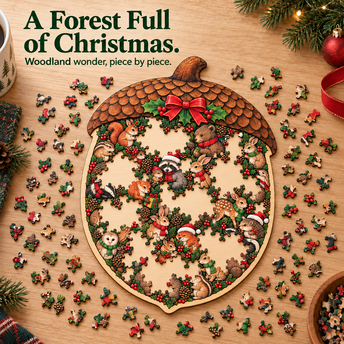 🔥😍Christmas Keepsake Puzzles — Make Memories One Piece at a Time