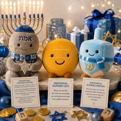 ✡️Hanukkah Emotional Support Guardian Collection Plush Doll