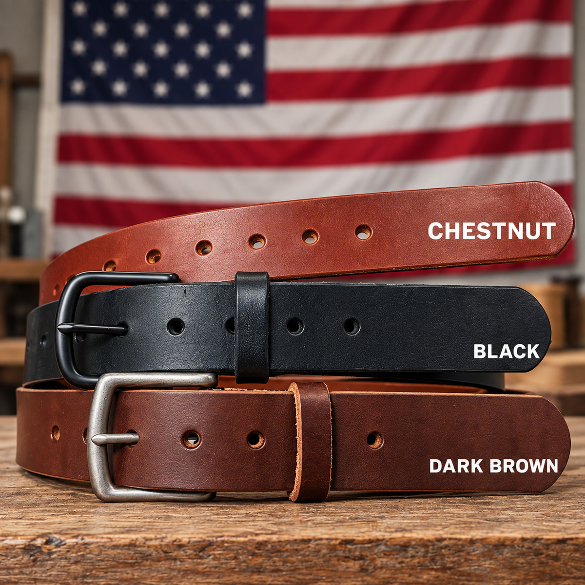 ⭐2026 USA Sale: Up to 50% OFF - 🔥 100% Handmade Full-Grain Buffalo Leather Belt