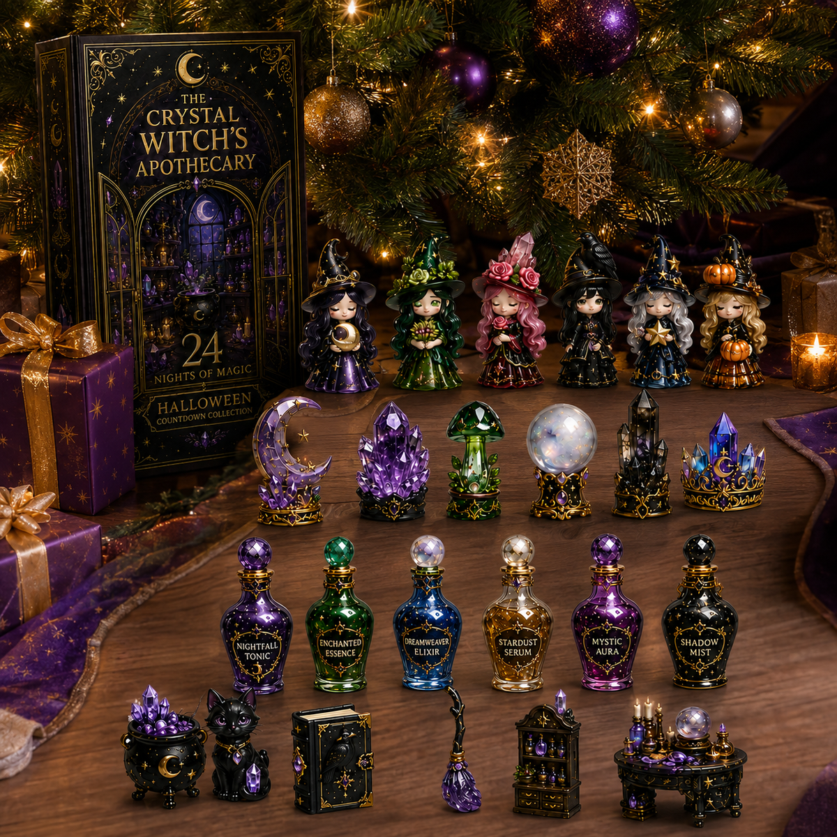🔥The Crystal Witch’s Apothecary Advent Calendar 2026 – 24 Nights of Magical Miniatures