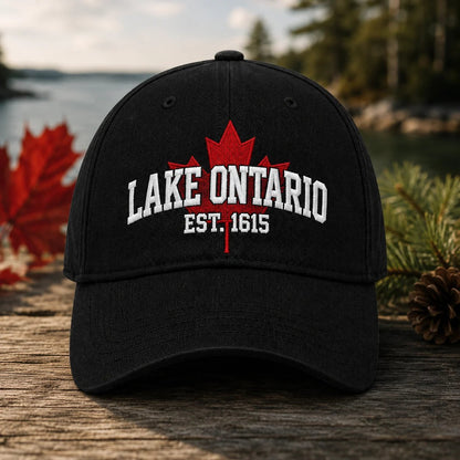 🔥😍Lake Ontario Forever – Heritage Embroidered Cap🍁