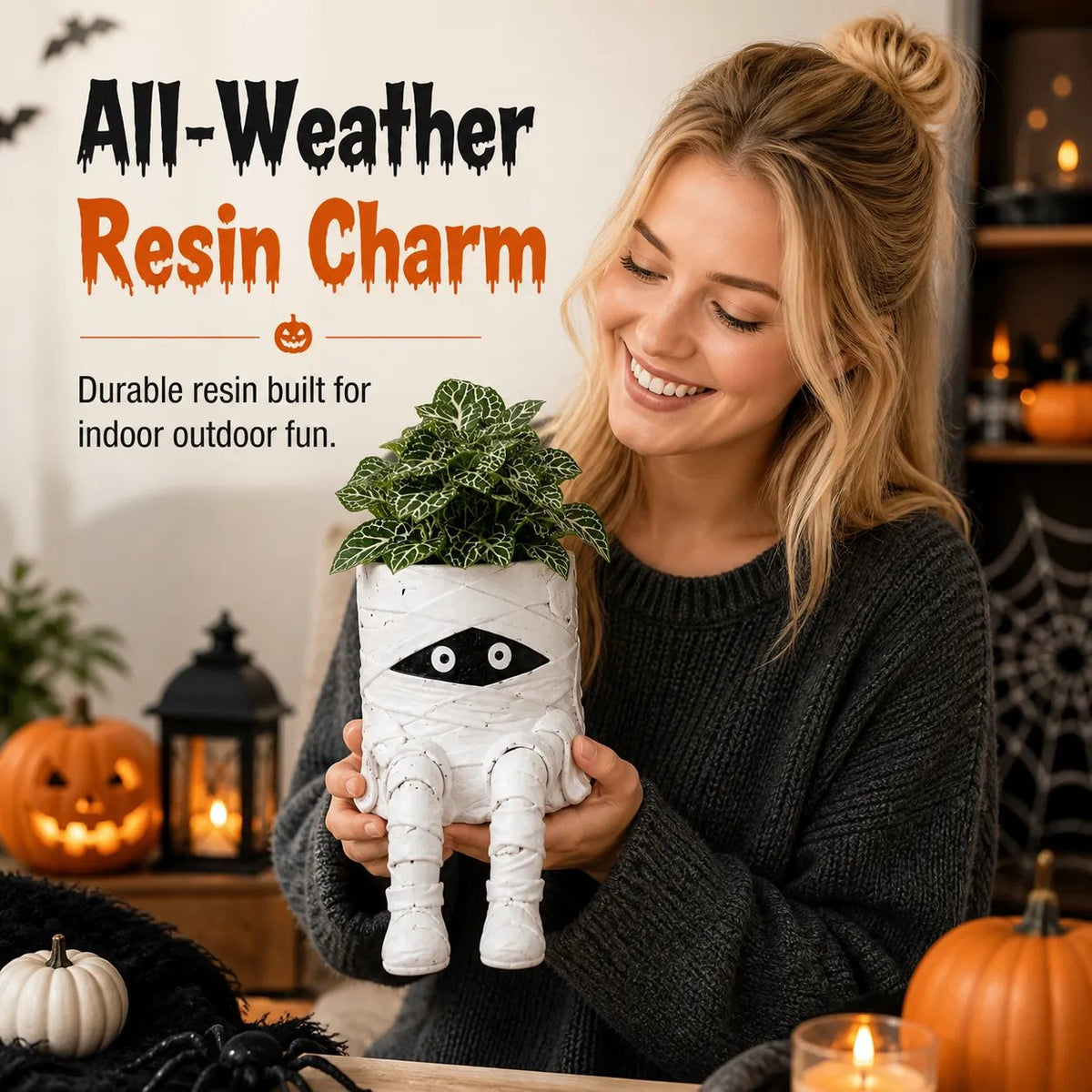 ⭐2026 USA Sale: Up to 50% OFF - 🎃 Halloween Hanging Leg Planter