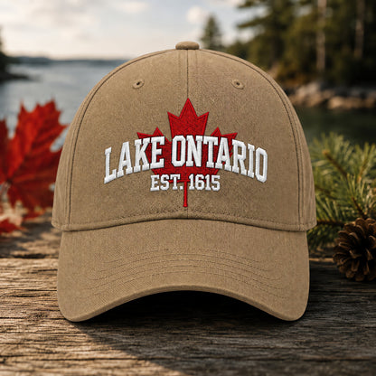❤️Lake Ontario Forever – 2027 Nestmiro®Heritage Embroidered Cap🍁