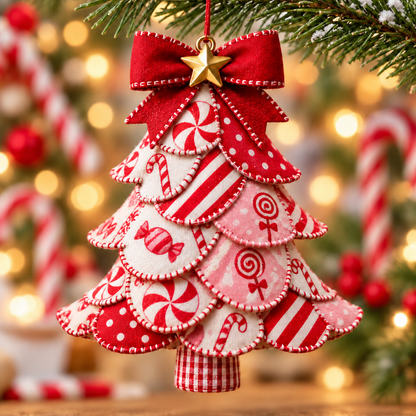 2027 Nestmiro® Patchwork Christmas Tree DIY Kit – 5 Festive Holiday Designs