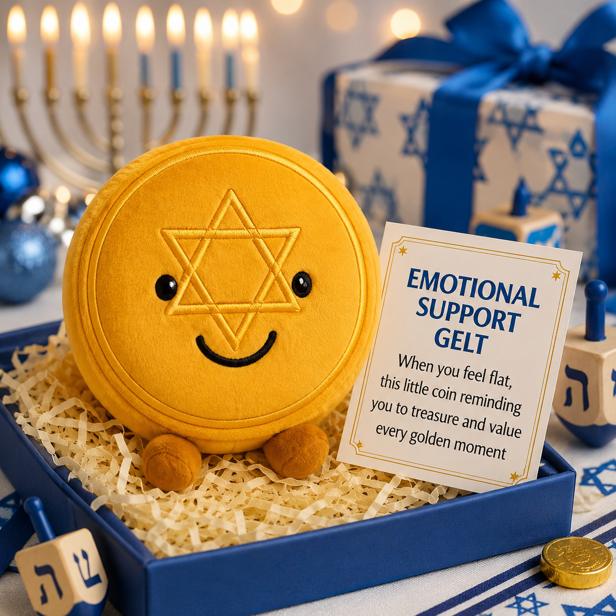 ✡️Hanukkah Emotional Support Guardian Collection Plush Doll