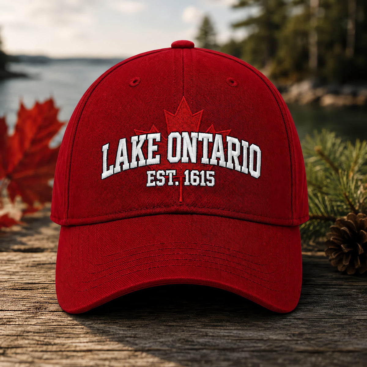 ❤️Lake Ontario Forever – 2027 Nestmiro®Heritage Embroidered Cap🍁