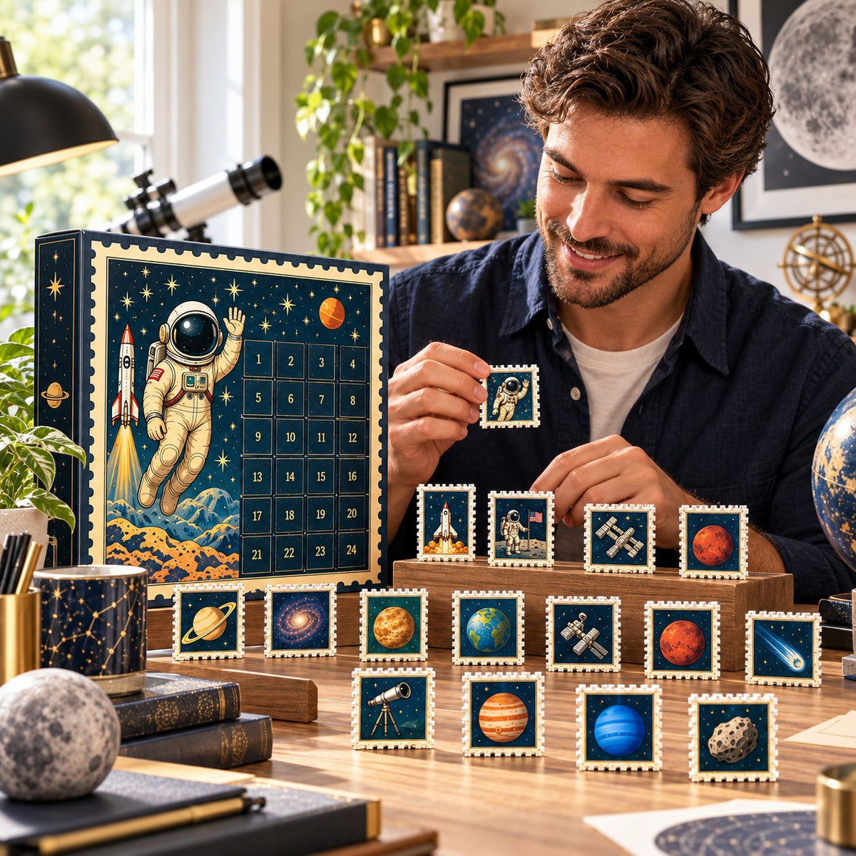 ⭐2026 USA Sale: Up to 50% OFF -🌌Cosmic Galaxy Advent Calendar 24‑Day