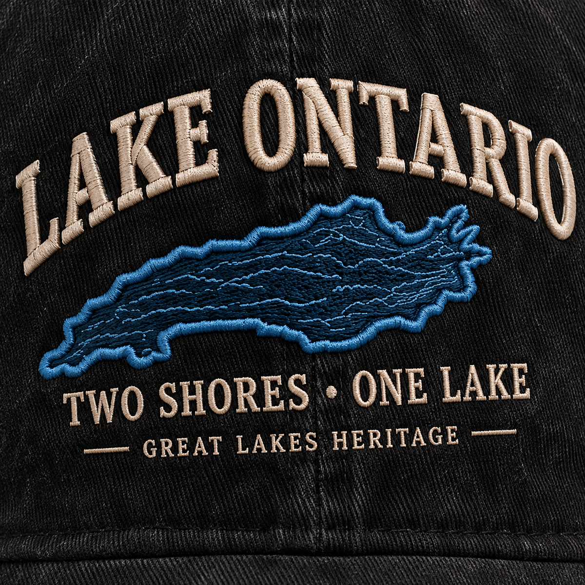 🔥😍Lake Ontario Heritage Cap – Two Shores, One Lake