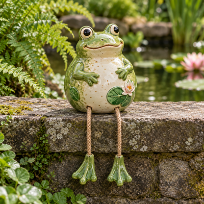 🔥🌸Blooming Garden Pals – Whimsical Dangling Leg Decor
