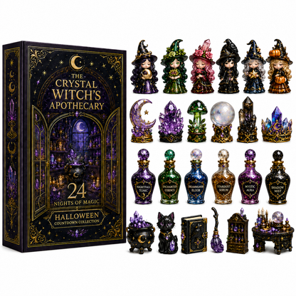 🔥The Crystal Witch’s Apothecary Advent Calendar 2026 – 24 Nights of Magical Miniatures