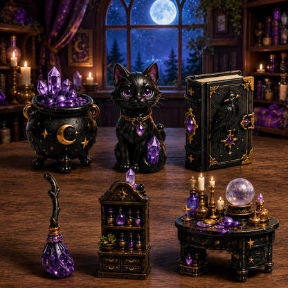 🔥The Crystal Witch’s Apothecary Advent Calendar 2026 – 24 Nights of Magical Miniatures