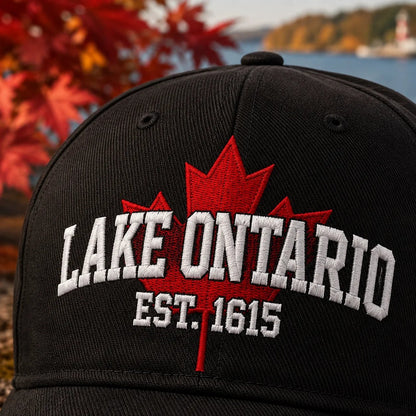 🔥😍Lake Ontario Forever – Heritage Embroidered Cap🍁