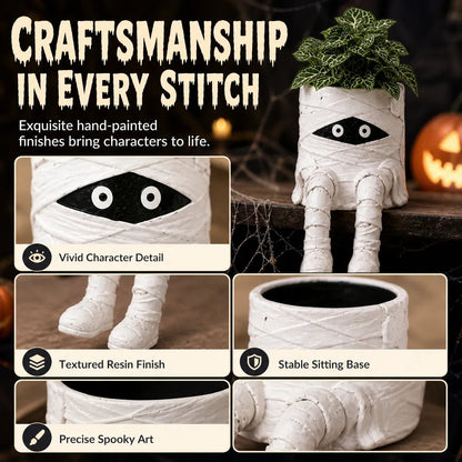 ⭐2026 USA Sale: Up to 50% OFF - 🎃 Halloween Hanging Leg Planter